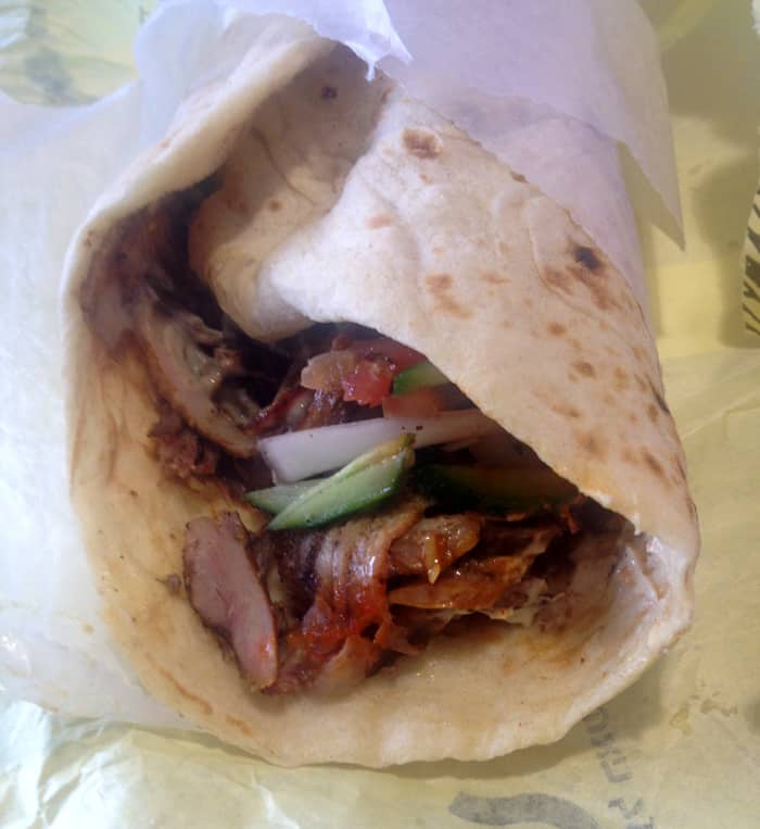 Kosher Shawarma at Mifgash Shemesh