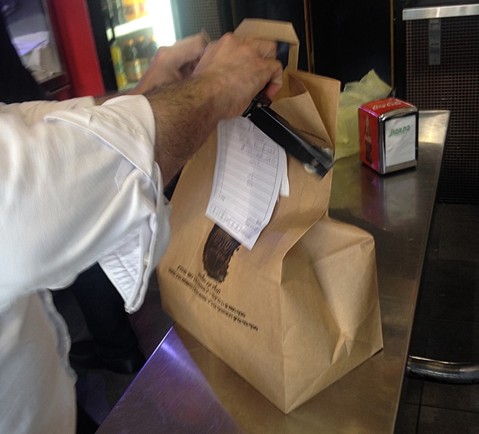 Shawarma takeaway