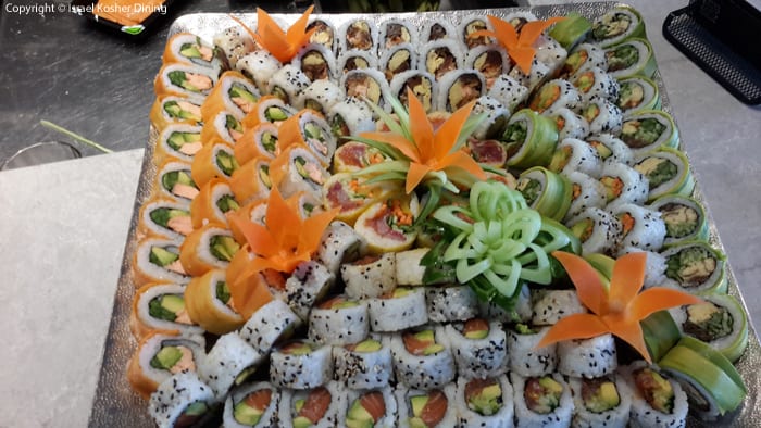 sushi platter
