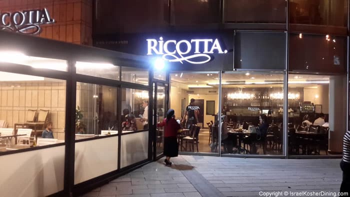 Ricotta's entrance