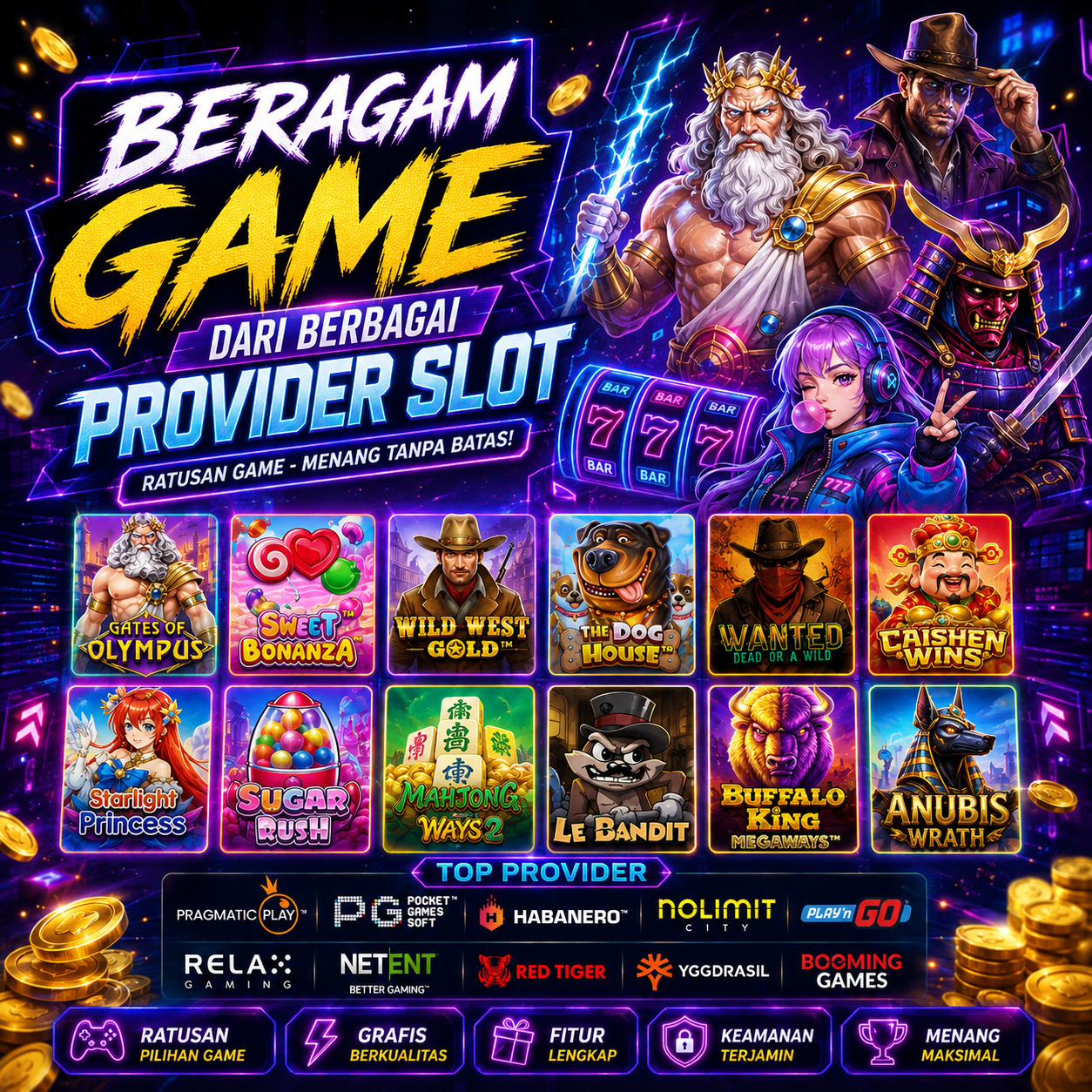 Fitur Unggulan Game Habanero yang Membuat Pengalaman Bermain Semakin Menarik